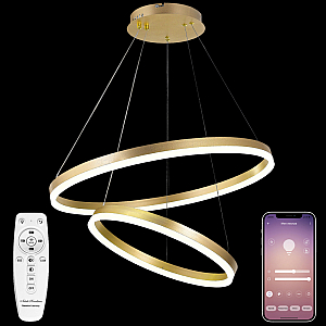 Подвесная люстра Natali Kovaltseva Oreol LED LAMPS 81299
