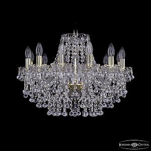 Подвесная люстра Bohemia Ivele Crystal 1409/12/195 G