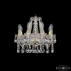 Подвесная люстра Bohemia Ivele Crystal 1413/8/141 G