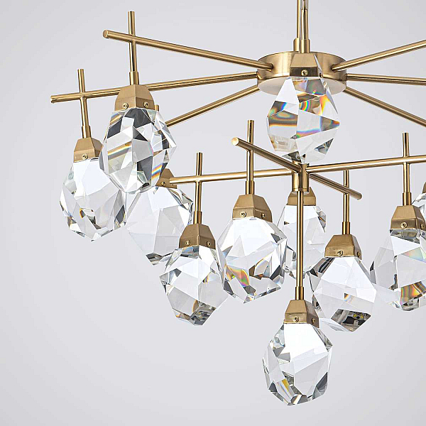 Подвесная светодиодная люстра Modelux ML.88972.13 BS