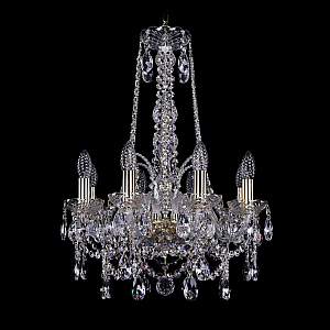 Подвесная люстра Bohemia Ivele Crystal 1411/8/141/h-62 G