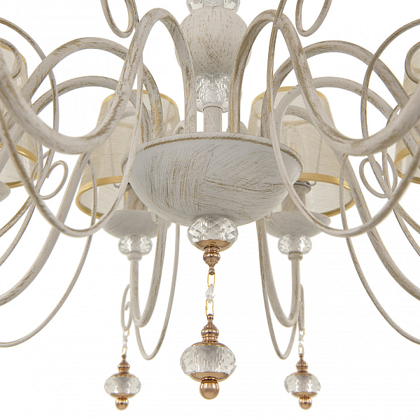 Подвесная люстра Arte Milano 347620/10 WT+G