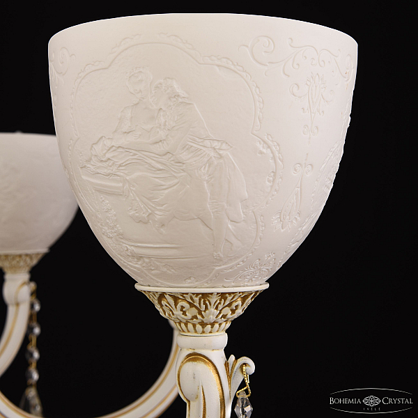 Подвесная люстра Bohemia Ivele Crystal AL78101/10/300 B WMG P1 U Pair