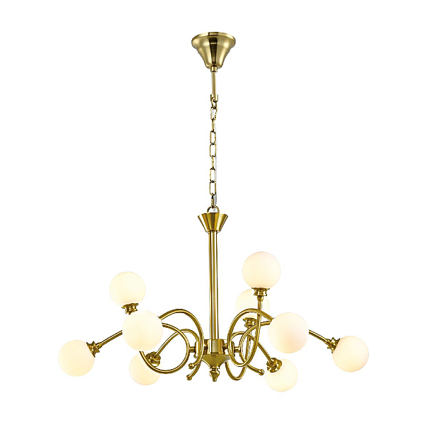 Подвесная люстра Milosh Tendence Lola 0927CL-9GD