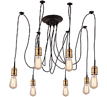 Подвесная люстра Arte Lamp Mazzetto A4290SP-7BK