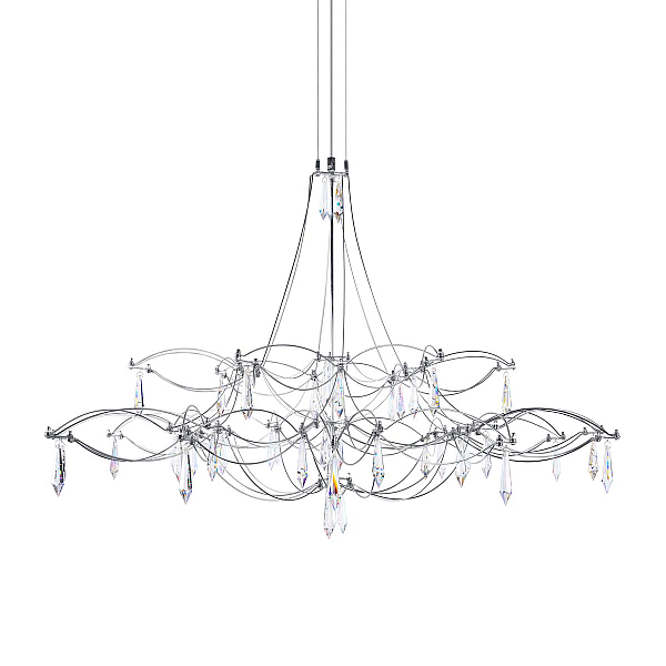 Подвесная люстра Loft IT Mira 10590/1000 Silver Asfour