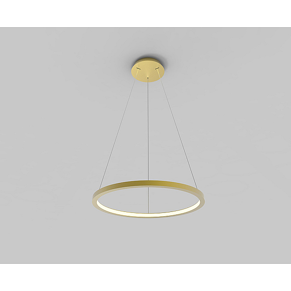 Подвесной светодиодный светильник Italline IT013-6027 gold 3000K