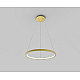 Подвесной светодиодный светильник Italline IT013-6027 gold 3000K
