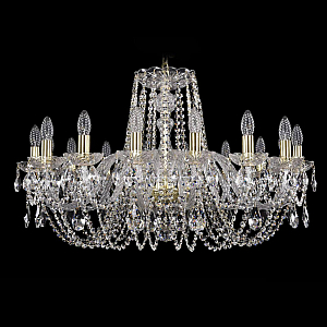 Подвесная люстра Bohemia Ivele Crystal 1402/16/300 G