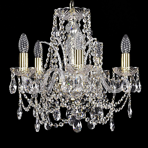 Подвесная люстра Bohemia Ivele Crystal 1411/5/141 G