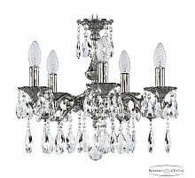 Подвесная люстра Bohemia Ivele Crystal Verona 72101/5/125 A Ni