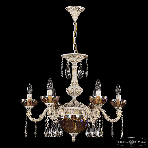 Подвесная люстра Bohemia Ivele Crystal AL79101P/6/175 A WMG P Shampan/M-1H
