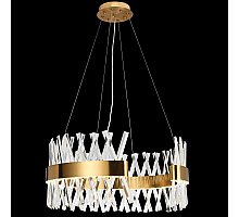 Подвесная люстра Natali Kovaltseva Halos LED LAMPS 81358 GOLD SATIN