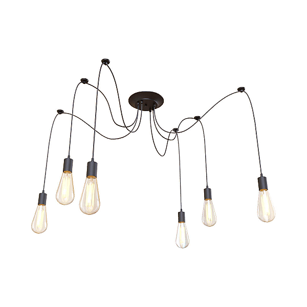 Подвесная люстра Loft IT Spider Loft1162/6