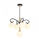 Подвесная люстра Arte Milano Neapol73808 273808/4+1 BK/GD
