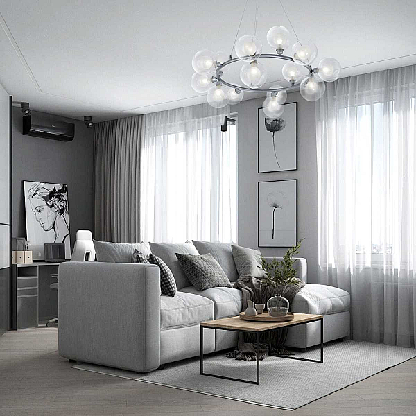 Подвесная люстра Modelux Modestyle MS.6030.15 SL