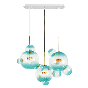 Подвесная люстра Loft IT Bolle 2027-S3 Blue