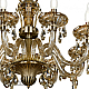 Подвесная люстра iLamp Asia 61079-8 BR