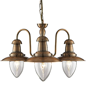 Подвесная люстра Arte Lamp Fisherman A5518LM-3RB