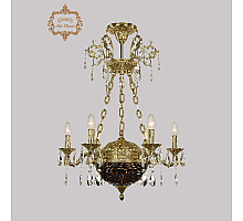 Подвесная люстра Art Classic 31.51.6.CK125SP.250SP.G.Sp.Amber.Blue.1A
