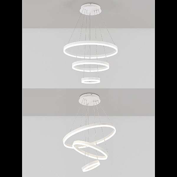 Подвесная люстра Natali Kovaltseva Oreol LED LAMPS 81277