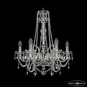 Подвесная люстра Bohemia Ivele Crystal 1411/6/195/h-62 Ni