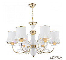 Подвесная люстра Arte Milano Florentia-1097 301097/6 Wh/Gd