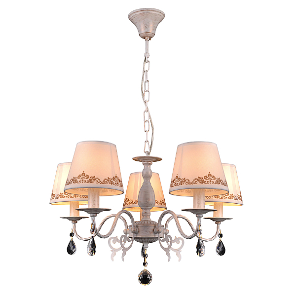 Подвесная люстра Natali Kovaltseva Biarritz 70038-5C IVORY GOLD