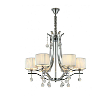 Подвесная люстра Lumina Deco Fontenea LDP 8443-6 CHR