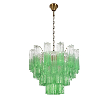 Подвесная люстра Loft IT Murano 10580/600 Clear green