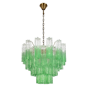 Подвесная люстра Loft IT Murano 10580/600 Clear green