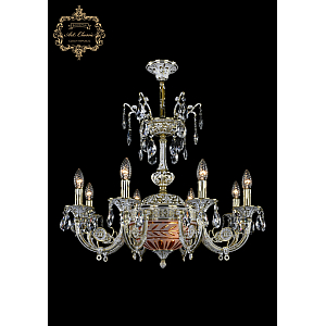 Подвесная люстра Art Classic 31.12.8.KR175SP.250IT.GW.Sp.Amber.White.1D