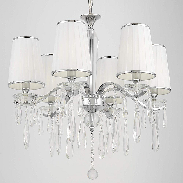 Подвесная люстра Lumina Deco Alessia LDP 1726-6 CHR