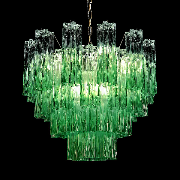 Подвесная люстра Loft IT Murano 10580/600 Clear green
