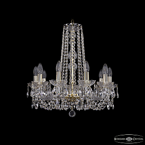 Подвесная люстра Bohemia Ivele Crystal 1402/10/195/h-58 G