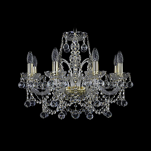 Подвесная люстра Bohemia Ivele Crystal 1411/8/195 G Balls