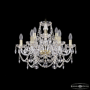 Подвесная люстра Bohemia Ivele Crystal 1411/6+3/195 G