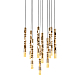 Подвесная люстра Delight Collection OM2365-F10 gold