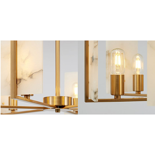 Подвесная люстра Imperium Loft Marble 75586-22