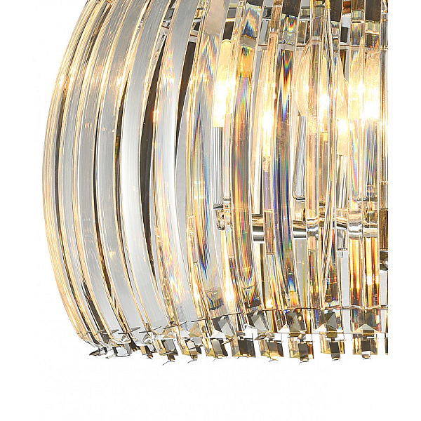 Подвесная люстра Natali Kovaltseva ORBIS 79007/8C CHROME
