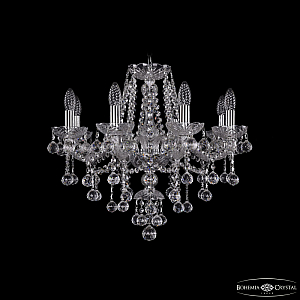 Подвесная люстра Bohemia Ivele Crystal 1415/8/200 Ni Balls