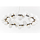Подвесная люстра Lumina Deco Marsiada LDP 6033-40 BK+MD