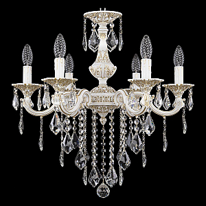 Подвесная люстра Bohemia Ivele Crystal AL78101/6/175 B WMG Leafs