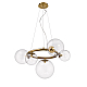 Подвесная люстра Delight Collection Puppet P68092-5 brass