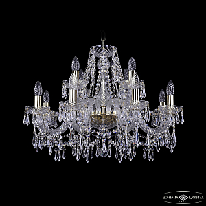 Подвесная люстра Bohemia Ivele Crystal 1403/8+4/240 G