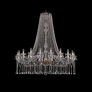 Подвесная люстра Bohemia Ivele Crystal 1413/20/530/h-159 G