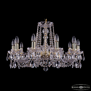 Подвесная люстра Bohemia Ivele Crystal 1402/10/240 G