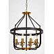 Подвесная люстра Lumina Deco Berling LDP 8024-8 BK+MD