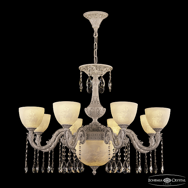 Подвесная люстра Bohemia Ivele Crystal AL79101P/8/250 A WMN P1 U Pair