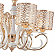 Подвесная люстра Arte Milano Florentia-1237 301237/6 Wh/Gd